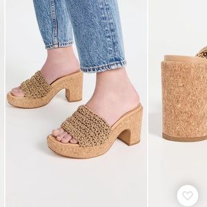 Vince Nicki Crochet Slides